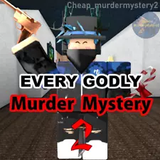 Roblox Murder Mystery 2 MM2 ALL Super Rare Godly Knives and Guns *FAST DELIVERY*