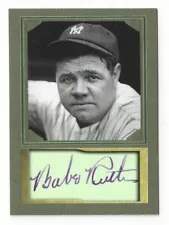 BABE RUTH - ACEO D. GORDON PROMO TRADING CARD #1 - MINT CONDITION - YANKEES