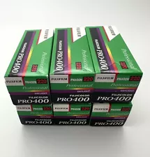 Fujicolor Pro 400/220 Film Expired 2014, Six Rolls, Cold Storage