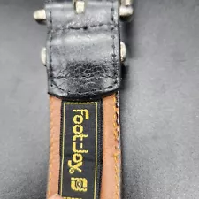 Footjoy Studded Black Genuine Leather Belt Made in Canada Men's Size 40