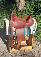 Gorgeous 15" Blue Ridge Western Saddle,