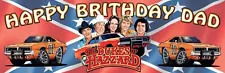 2No. The Dukes of Hazzard Personal Birthday Banners