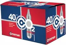 Crosman 12 Gram Co2 Powerlets,40ct,for Use with Paintball,Air Soft or Air Rifles