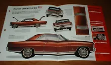 ★★1966 CHEVY II SS ORIGINAL IMP BROCHURE SPECS INFO 66 67 327 NOVA 65 64★★