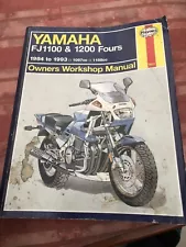 Haynes Manual 2057 Yamaha FJ1100 & 1200 Fours 1984-1993