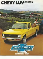 Original 1979 Chevrolet Luv Pickup dealer sales brochure, catalog