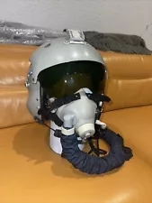 Air Force Pilot Flight Helmet with Breathing Mask