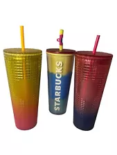 NEW Starbucks 2022/23 Trio New Venti Cold Cups!