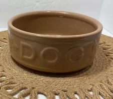 Mason Cash Ceramic Lettered Dog Bowl For Both Food + Water 7”