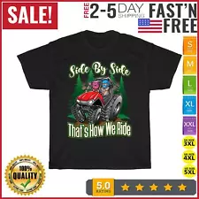 Side By Side ATV Four Wheeler Off Road Riding Vintage T Shirt Men Women Fashion