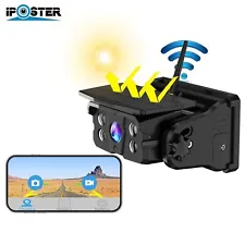 Solar Wireless Backup Camera 1080P Magnetic Portable Rechargeable For Trailer RV