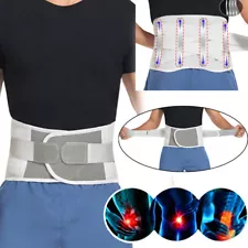 Men Women Waist Trainer Girdle Lumbar Support Belt For Lower Back Pain Relif