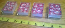 4 lot 1999 Play-By-Play MLB Texas Rangers Mini Playing Cards in cases never used