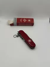 Wenger Swiss Army Knife. Made In Switzerland With Box And Instructions!