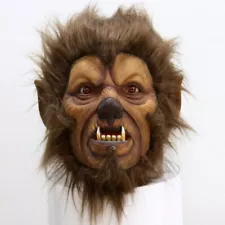 Horror Scary Beast Werewolf Mask Demon Halloween Moonnight Wolf Cosplay Costume