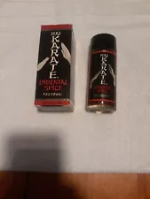 Vintage Hai Karate Oriental Spice Cologne 4oz 100% FULL-RARE.