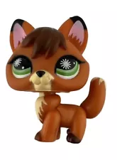 Littlest Pet Shop Red Fox with Green Starburst Eyes #807 LPS Rare New From USA