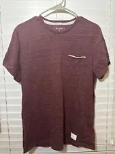 Adam Levine Medium Maroon Mens T Shirt