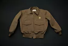 VTG UPS Brown Uniform Jacket Men's XL 20824S