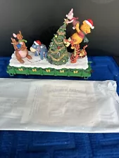 Hawthorne HO Train 2 Pc Pooh Hundred Acre Wood Christmas Express Decorating Tree