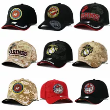 U.S. MARINE Hat MARINE Corps Logo Military Officially Licensed Baseball Cap