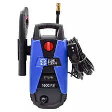 AR BLUE CLEAN BC111HS Pressure Washer,1600 psi,Electric,Carry