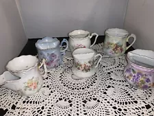 Lot of 6 Vintage shaving Mugs