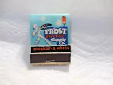 VINTAGE ADVERTISING BOOK OF MATCHES - FROST ELECTRICAL SUPPLY CO.