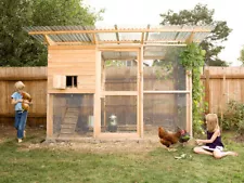 Backyard Chicken Coop Plans: The Garden Coop Plan (eBook on USB Flash Drive)