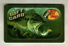 BASS PRO SHOPS Large Mouth Bass Taking Lure ( 2004 ) Gift Card ( $0 )