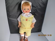 23" Vinyl Ideal Doll Marked D-20-3