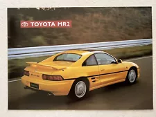 1995 Toyota MR2 original Australian sales brochure