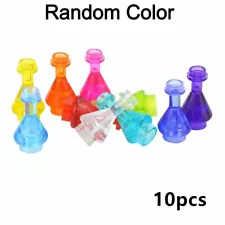 10pcs Bottles Pharmacy Flask 93549 for Lego MOC Building Blocks Brick Toy DIY