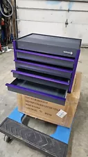 Matco Mini Toolbox **rare** *discontinued* thunderstorm gray and purple