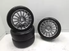 FORD FOCUS Set Of 4 17" Inch 4x108 Offset ET43 7J Alloy Wheels and 6MM Tyres 225