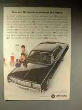 1964 Chrysler New Yorker 2-Door Hardtop Car Ad!