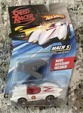 2007 HOT WHEELS SPEED RACER CAR MACH 5 MOVIE ACCESSORY SAW BLADES 1:64