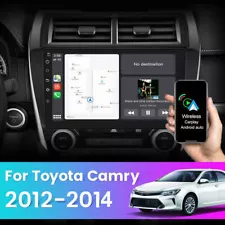 For 2012-2014 Toyota Camry Radio Car Apple Carplay Android GPS Navigation 2+32GB