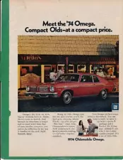 Magazine Ad - 1974 - Oldsmobile Omega