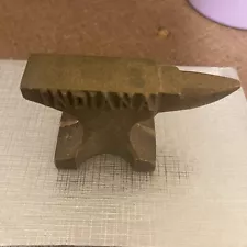 Mini Vtg Anvil Indiana Blacksmith Salesman Sample/Advertisement Paperweight