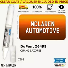 DuPont Z6498 Touch Up Paint for McLaren Automotive Orange 720S ORANGE AZORES Pen