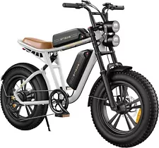 ENGWE M20 E-Mountain Bike 20" Electric Bike 26AH 1000wa Ebike Rangge 150km White