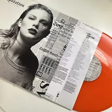 New ListingTaylor Swift LIMITED EDITION ORANGE Reputation Vinyl / FLASH SALE FOR 24 HOURS