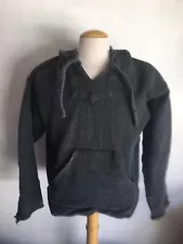 Men’s Poncho Black Medium