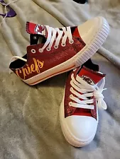 Kansas City Chiefs BLING shoes!