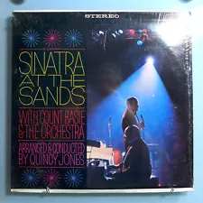 FRANK SINATRA w/COUNT BASIE~AT THE SANDS~RARE SEALED ORIG '66 CAPITOL 2-LP SET