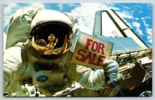 FL Kennedy Space Center, NASA 51-A Dale Gardner, For Sale Sign, EVA, Discovery