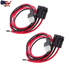 2X 6 pin 12AWG DC power cord cable for Kenwood TS-50s TS-60s TS-140s TS-430s