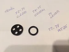 Honda CR250M CR125M Elsinore Fuel Tank Petcock Rubber Repair Kit shut off valve (For: 1979 Honda CR250R)