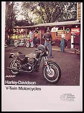 1977 Harley Davidson Brochure, Cafe Racer Super Glide Sportster Electra Glide